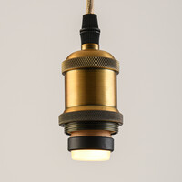 E27 LED-lampa Pico 3-stegs dimbar, svart ring 3,5 watt, 35 mm