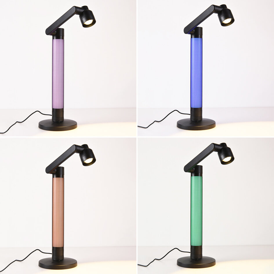 Smart vinkelbar bordslampa Amira med TUYA wifi-app