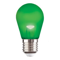 LED-lampa dimbar 2 watt, grön E27