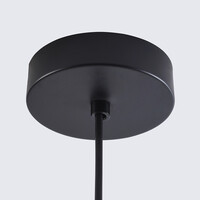 Design taklampa med rökfärgat glas - Filia