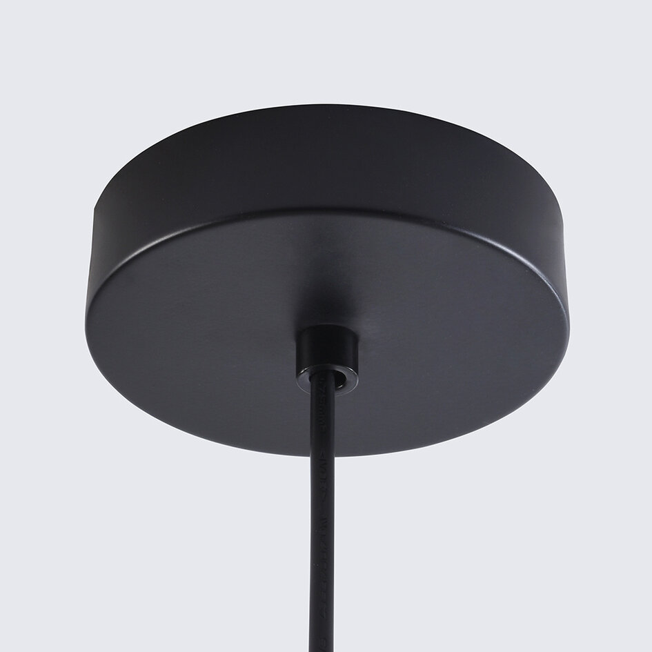 Design taklampa med rökfärgat glas - Filia