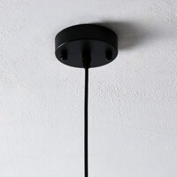 Pendellampa Trinidad med en lampa - transparent glas, liten kula
