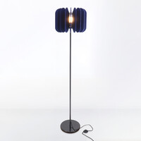 Golvlampa i PET-filt marinblå - Lenthe