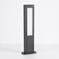 Stående utomhuslampa Stein - svart med integrerad LED