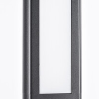 Stående utomhuslampa Stein - svart med integrerad LED