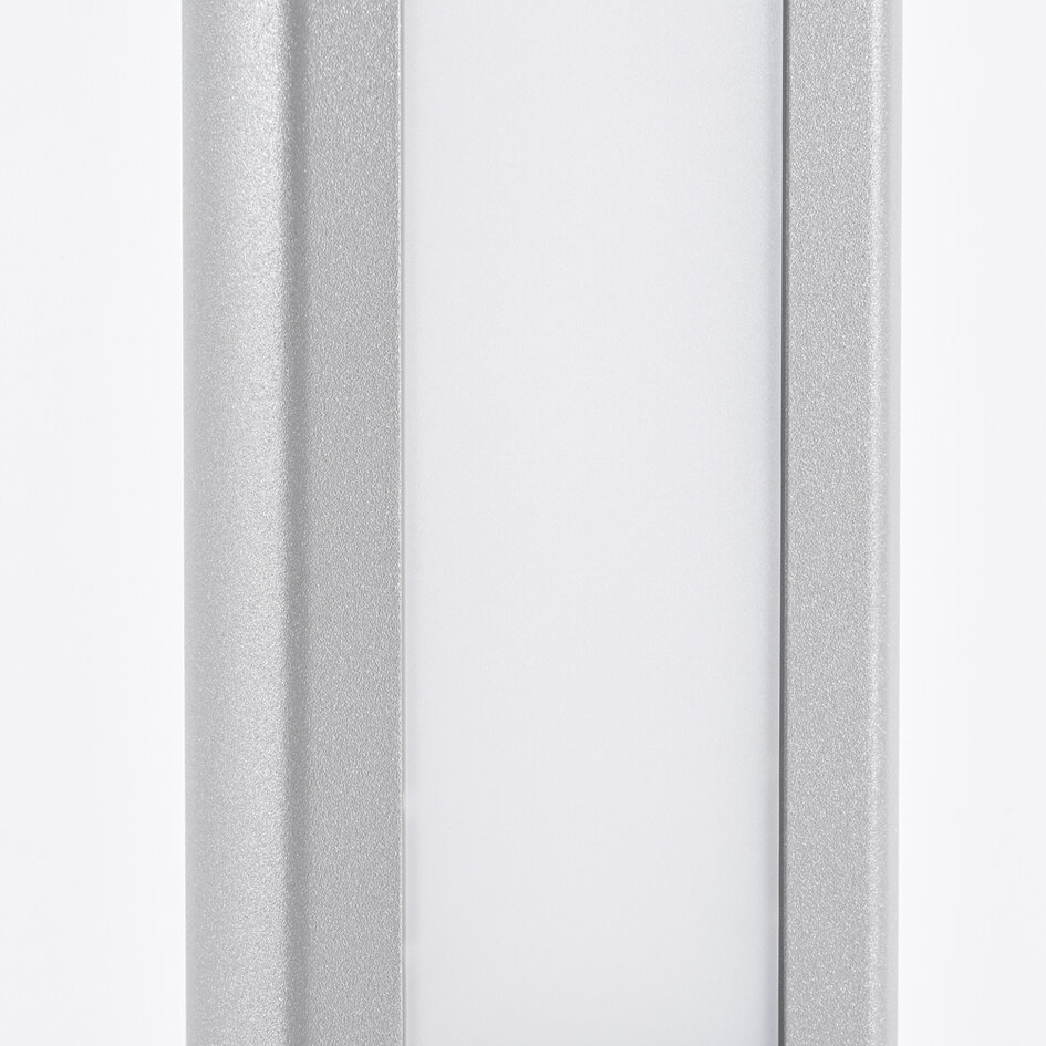 Stående utomhuslampa Stein - silver med integrerad LED