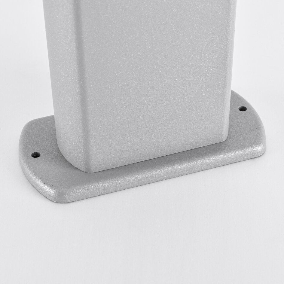 Stående utomhuslampa Stein - silver med integrerad LED
