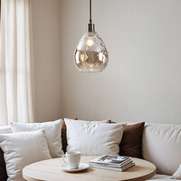1-ljus pendellampa Verona - cognac