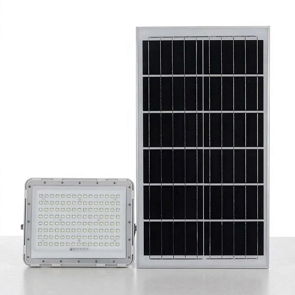 Solcellsvägglampa för utomhusbruk 150W - Ivan
