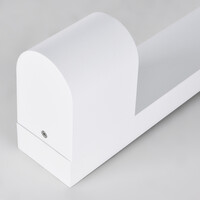 Stående utomhuslampa Simone - 50 cm vit