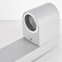 Stående utomhuslampa Simone - 50 cm grå