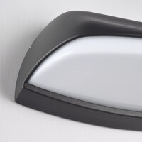 Modern utomhusvägglampa Jessy - antracit med integrerad LED