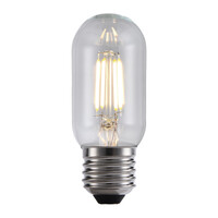 E27-rörlampa LED dimbar, klart glas 11 cm (2700K)
