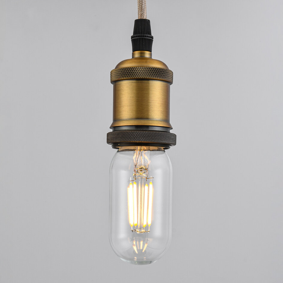 E27-rörlampa LED dimbar, klart glas 11 cm (2700K)