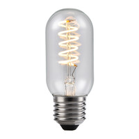 E27-rörlampa LED dimbar, klar spiral 11 cm (2700K)