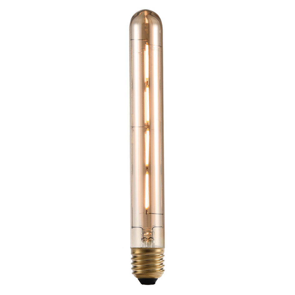 E27-rörlampa LED dimbar, amber 4-tråds 22,5 cm (2200K)