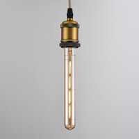 E27-rörlampa LED dimbar, amber 4-tråds 22,5 cm (2200K)