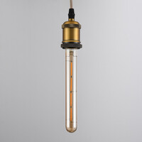 E27-rörlampa LED dimbar, amber 4-tråds 22,5 cm (2200K)