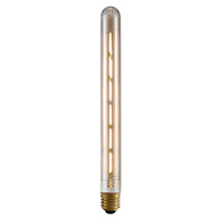 E27-rörlampa LED dimbar, amber 6 watt 30 cm (2200K)