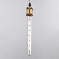 E27-rörlampa LED dimbar, klar 6 watt 30 cm (2700K)