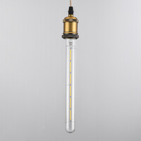 E27-rörlampa LED dimbar, klar 6 watt 30 cm (2700K)