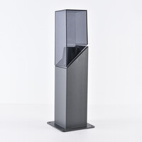 Robust stående utomhuslampa Jet - 40 cm antracit