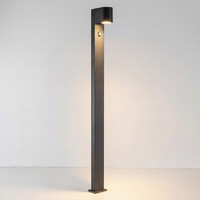 Stående utomhuslampa Simone med sensor - 100 cm antracit