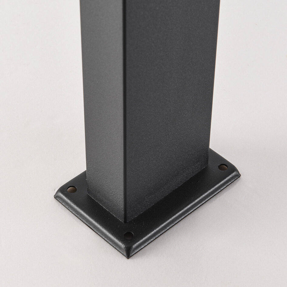 Stående utomhuslampa Simone med sensor - 100 cm antracit