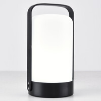 Vit uppladdningsbar bordslampa Sal dimbar - RGB