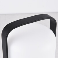 Vit uppladdningsbar bordslampa Sal dimbar - RGB