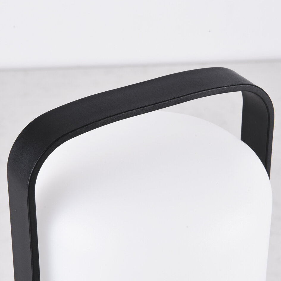 Vit uppladdningsbar bordslampa Sal dimbar - RGB