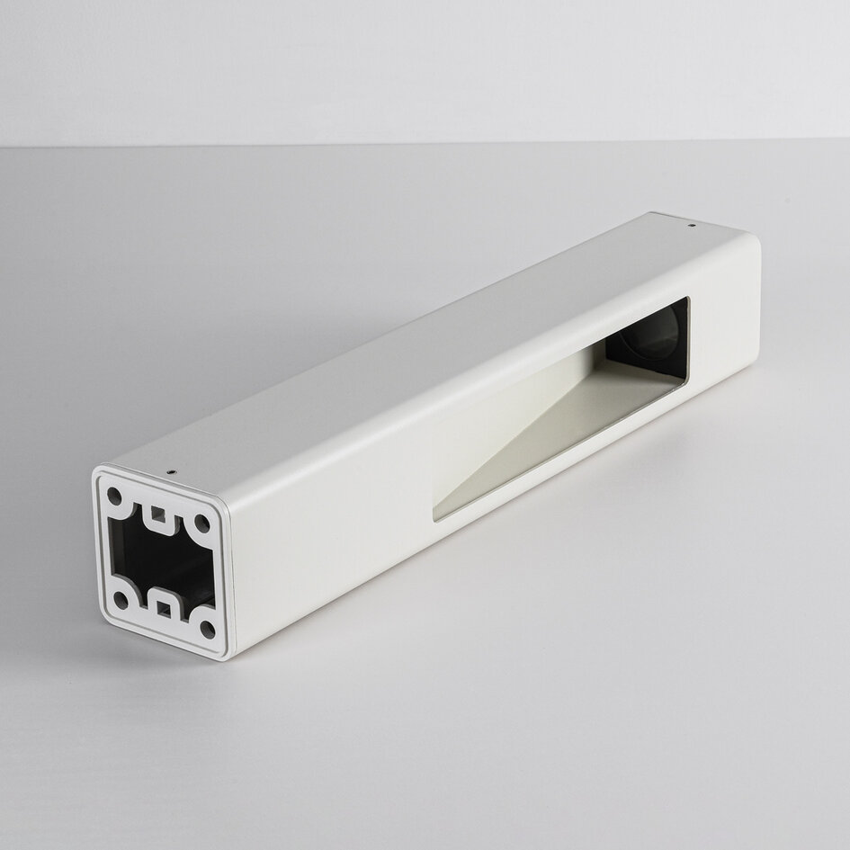 Stående utomhuslampa Velia - vit