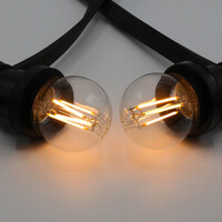 Ljusslinga-set med 2,5W eller 4,5W lampa, 2200K-4000K, Ø45, dim-to-warm