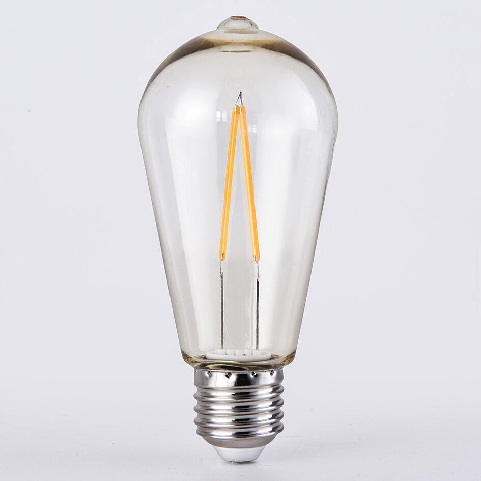 Filament-LED-lampa dimbar 2,5 watt, 60 mm (2200K)