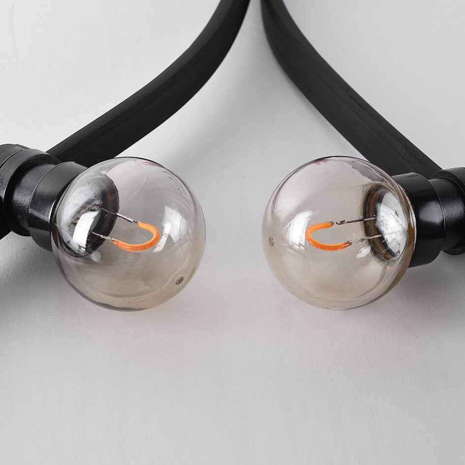 Sticklampa LED dimbar 1 watt, U-form rökfärgad (utan E27)
