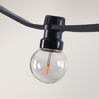 Sticklampa LED dimbar 1 watt, U-form rökfärgad (utan E27)