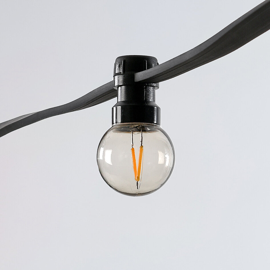 Sticklampa LED dimbar 2 watt, triangel rökfärgad (utan E27)