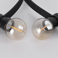 Sticklampa LED dimbar 1 watt, filament rökfärgad (utan E27)