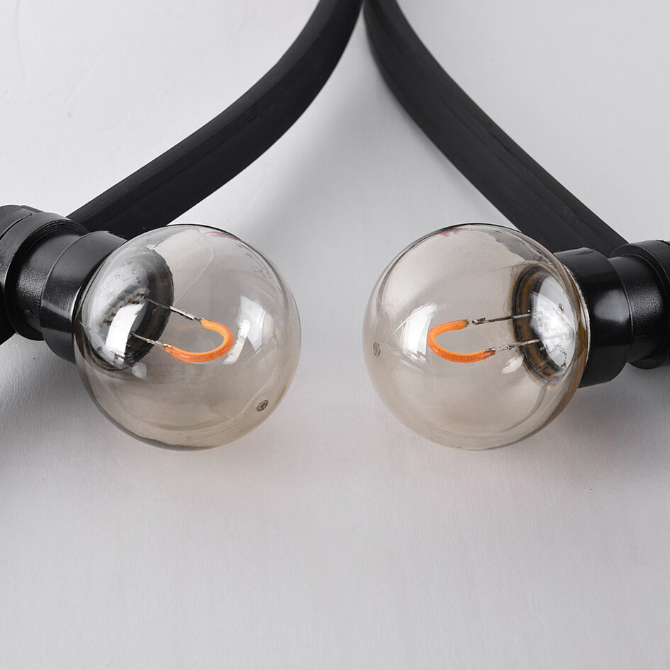 1W ljusslinga för utomhusbruk med U-formade LED-lampor - Dimbar option