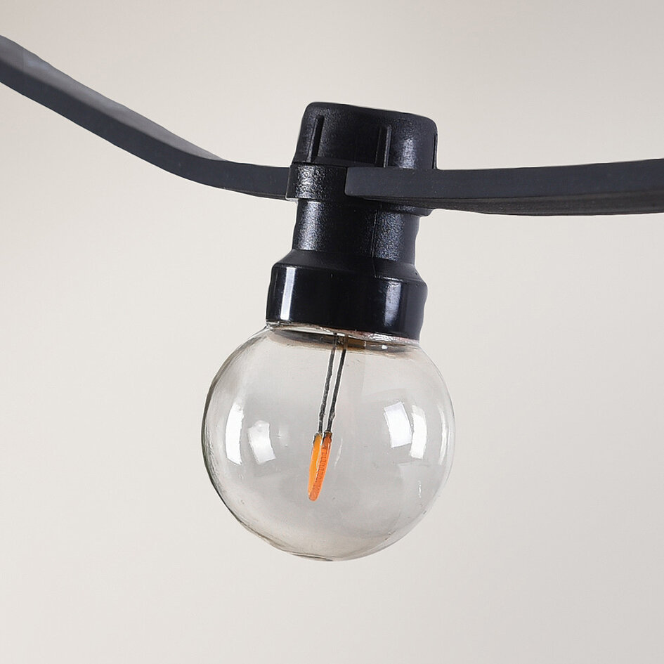 1W ljusslinga för utomhusbruk med U-formade LED-lampor - Dimbar option
