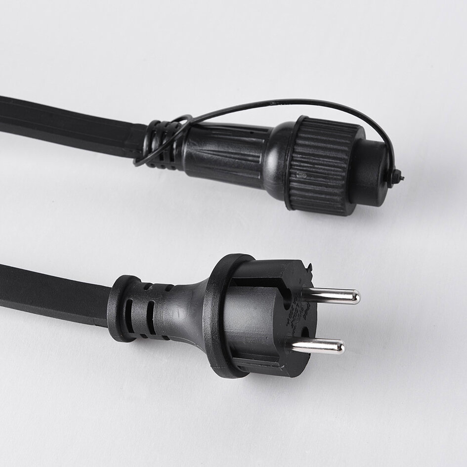 1W ljusslinga för utomhusbruk med U-formade LED-lampor - Dimbar option