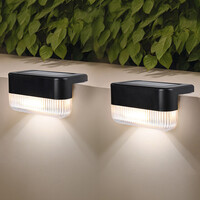 Solcellsdrivna LED-lampor, 2 stycken