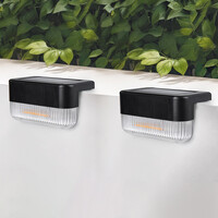 Solcellsdrivna LED-lampor, 2 stycken
