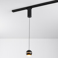 Skenspotlight Ona 1-fas, 7W med dimbar LED, svart (pris per styck)