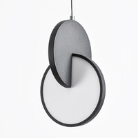 7W skenspot 1-fas Omri med dimbara LED-lampor - svart