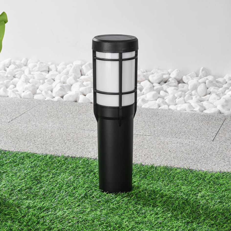 Solcellsdriven lampa med flameffekt Nikko - set om 4