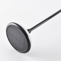 Modern stående solcellsdriven utomhuslampa Eden - set om 2