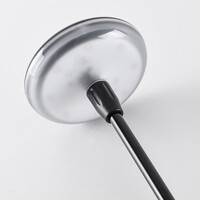 Modern stående solcellsdriven utomhuslampa Eden - set om 2
