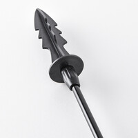 Modern stående solcellsdriven utomhuslampa Eden - set om 2