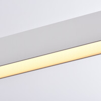 Pendellampa Abby - vit med integrerad LED och justerbart wattal